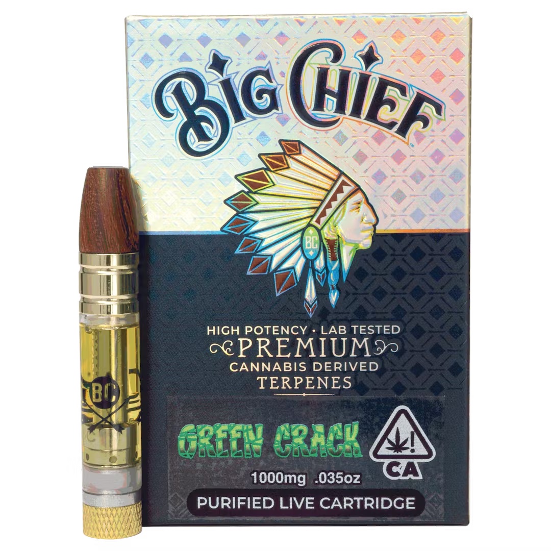 Big Chief Green Crack | 100% Sativa | Citrus & Power Big Chief Green Crack | 100% Sativa | Citrus & Power