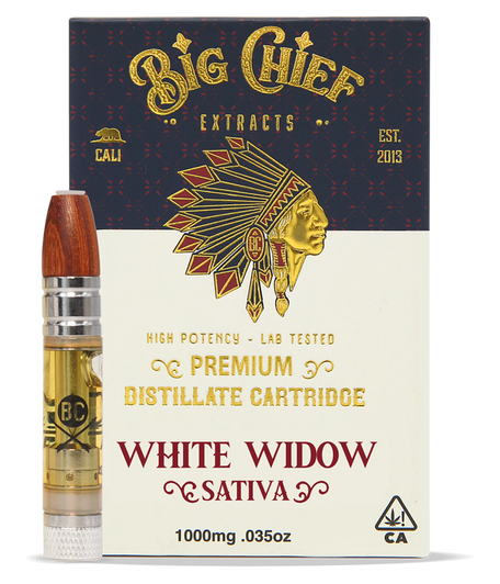 Buy Big Chief White Widow – Premium Hybrid Vape Cartridge Buy Big Chief White Widow – Premium Hybrid Vape Cartridge