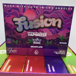 Fusion Whole Melt Boutique Live Diamond Vaporizer 10 Pack