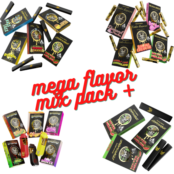 Mega Flavor Mix Pack Plus Mega Flavor Mix Pack Plus