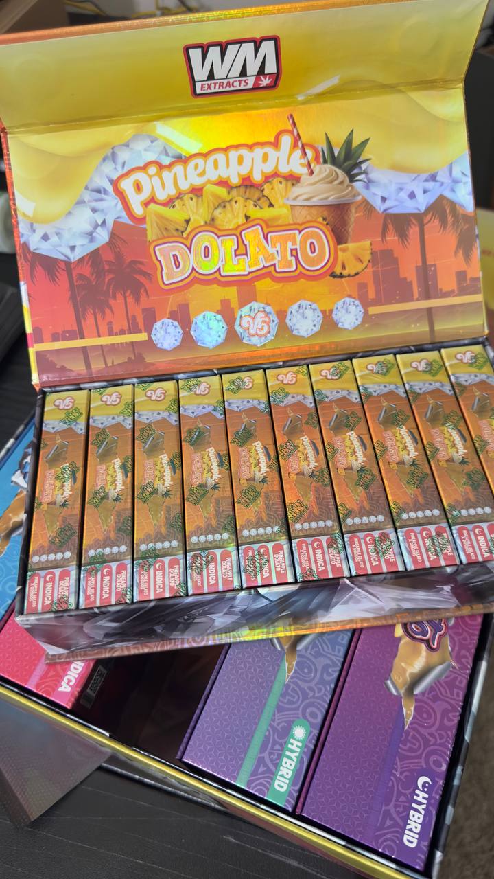 Pineapple Dolato V5 Disposable (10 Pack) – Premium THC Vape Bundle Pineapple Dolato V5 Disposable 10 Pack