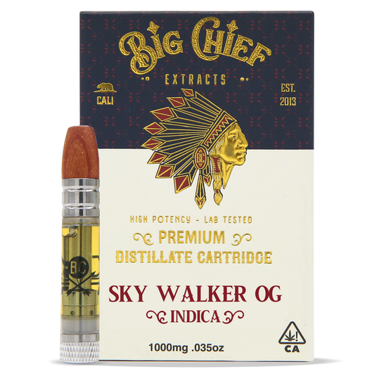 Skywalker OG Big Chief – 100% Potent & Pure Indica Skywalker OG Big Chief
