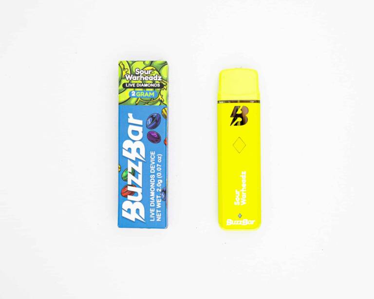 Sour Warheadz Live Diamonds 2 Gram – Buzz Bar Vape - Buy Buzz Bar Disposable Sour Warheadz Live Diamonds 2 Gram