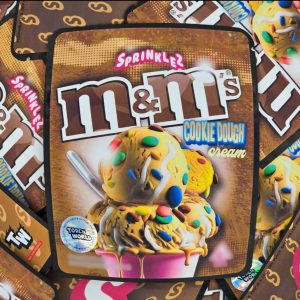 Sprinklez M&M Cookie Dough Cream