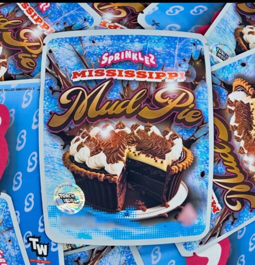 Sprinklez Mississippi Mud Pie – Rich Chocolate Dessert Edible Sprinklez Mississipi Mud Pie