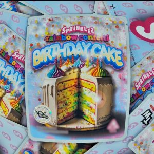 Sprinklez Rainbow Confetti Birthday Cake
